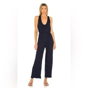 Lovers + Friends Sally Jumpsuit in Navy XS